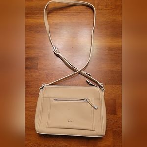 Lauren RLL Ralph Lauren Handbag * Beige Good Cond